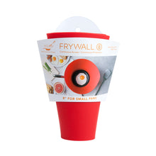 Load image into Gallery viewer, Red Frywall 8 rolls up for easy storage – Compact Splatter Guard